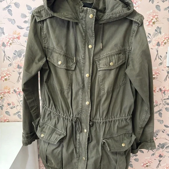 Talula Trooper Khaki Utility Jacket - Picture 2 of 9